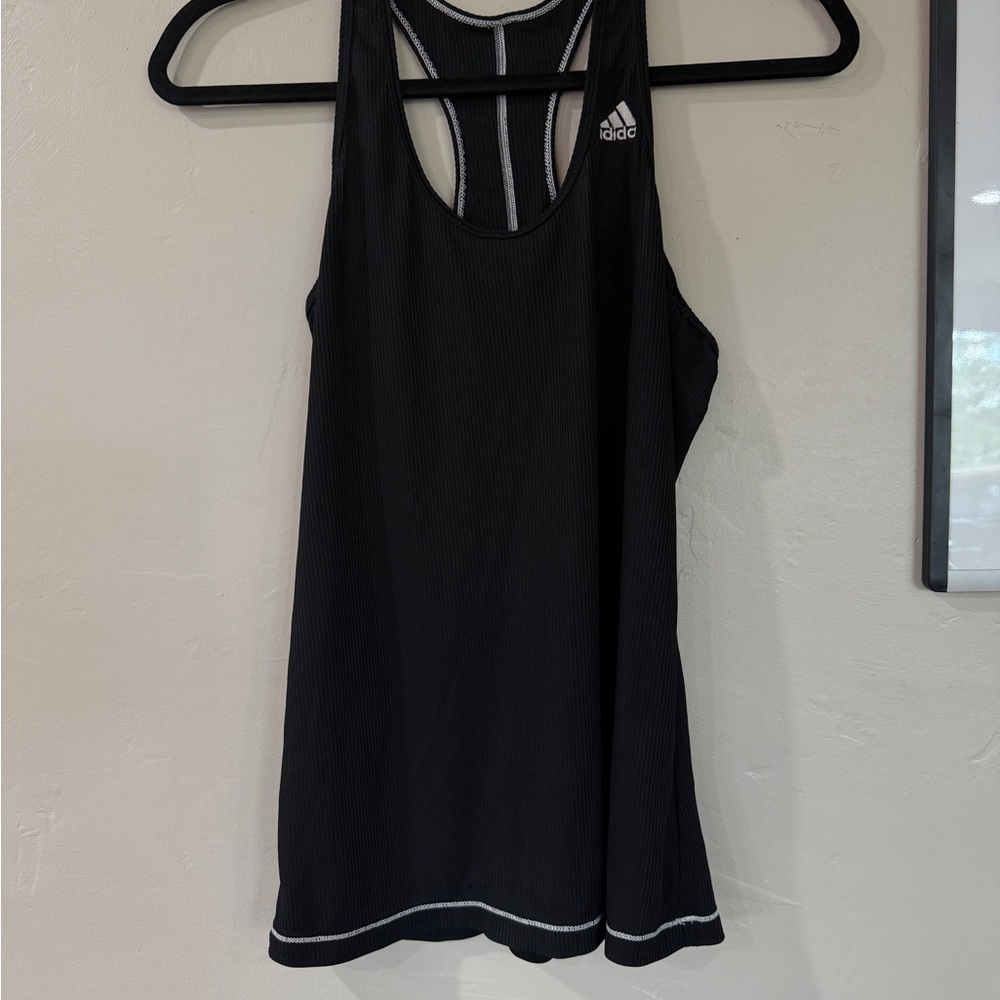 Adidas Black Racerback Tank - Picture 3 of 3